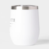 Minimalistische bruidsmeisje geschenken moderne el (Achterkant)