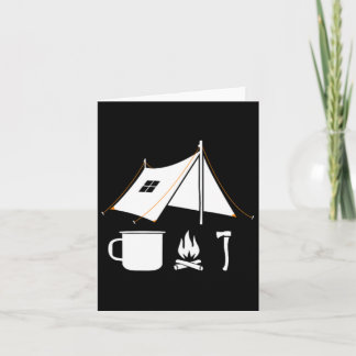 Minimalistische Bushcraft Survival Camping Hiking  Kaart