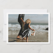 Minimalistische cadeaubon voor moderne fotografie (Voorkant)