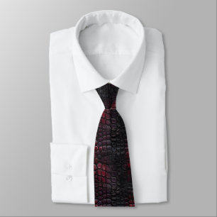 Minimalistische Cadeaus Voor Mannen Krokodilprint Stropdas