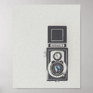 Minimalistische  camera poster