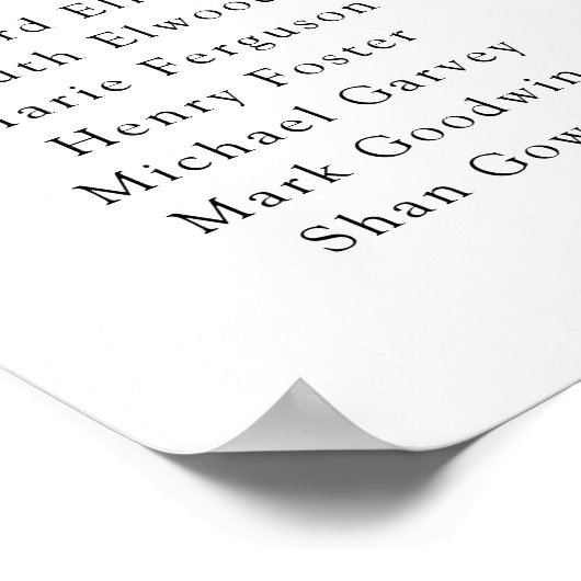 Minimalistische Cherry Blossom Crest Zitplaatsen P Poster (Hoek)