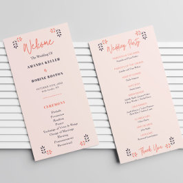 Minimalistische chique esthetische elegante huweli