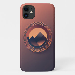 Minimalistische Circle Logo iPhone Case - ABC