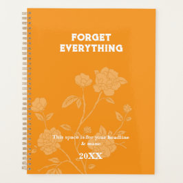 Minimalistische dagelijkse planner - elegant en gr