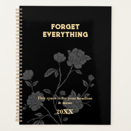 Minimalistische dagelijkse planner - elegant en gr