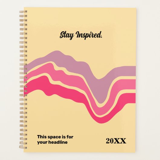 Minimalistische Daily Planner – Elegant & Flow (Voorkant)