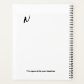 Minimalistische Daily Planner – Elegant & Flow (Achterkant)