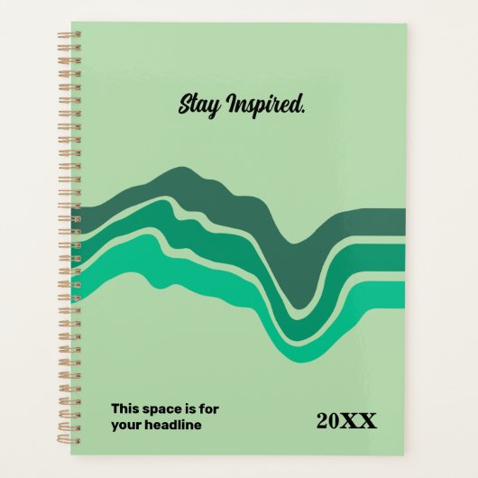 Minimalistische Daily Planner – Elegant & Flow (Voorkant)