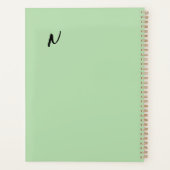 Minimalistische Daily Planner – Elegant & Flow (Achterkant)