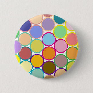 Minimalistische denim jas accentknoop ronde button 5,7 cm