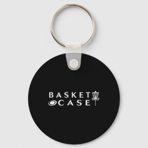 Minimalistische Discgolf Basket Case Grappige Disc Sleutelhanger
