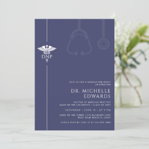 Minimalistische DNP Doctor of Nursing Practice Afg Kaart