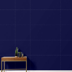Minimalistische donkerblauw effen effen kleur mode behang