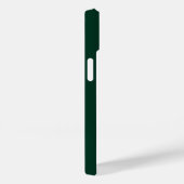 Minimalistische donkergroene stijlvolle monogram a Case-Mate iPhone case (Achterkant / Rechts)