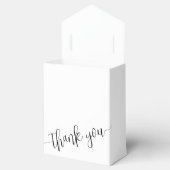 Minimalistische doopgunstbox bedankdoosjes (Geopend)