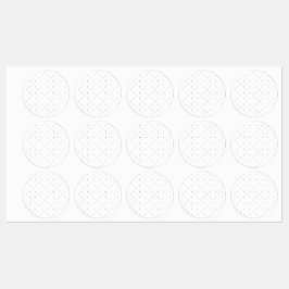 Minimalistische driehoek patroon mapjes set labels