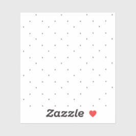Minimalistische driehoek patroon mapjes set sticker