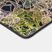 Minimalistische Dynamic Wire Petals Abstracte Bloe Bureaumat (Hoek)