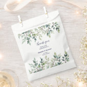 Minimalistische Eenvoudige bladeren bruiloft Bedankzakje (Geknipt)
