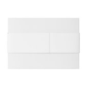 Minimalistische Eenvoudige  bladeren bruiloft Uitnodigingen Wikkel (Achterkant Voorbeeld)