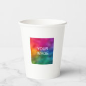 Minimalistische eenvoudige papercup Sjabloon Moder Papieren Bekers (Voorkant)