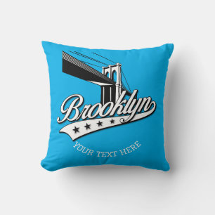 Minimalistische Elegante Brooklyn Bridge Ontwerp Kussen