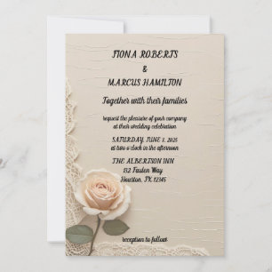 minimalistische elegante bruiloft Save the Date