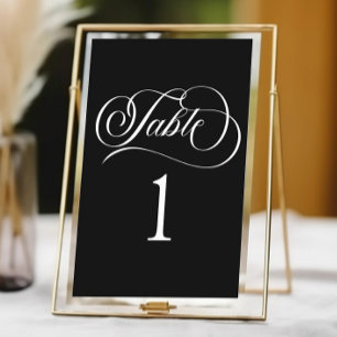 Minimalistische Elegante Klassieke Basic Wedding Kaart