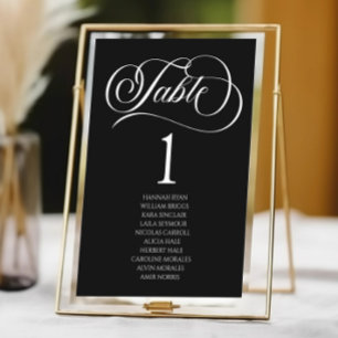 Minimalistische Elegante Klassieke Basic Wedding Kaart