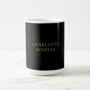 Minimalistische Elegante Klassieke Professioneel E Koffiemok