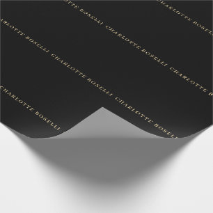 Minimalistische Elegante Klassieke Professionele E Cadeaupapier
