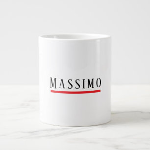 Minimalistische Elegante Klassieke Professionele E Extra Grote Beker