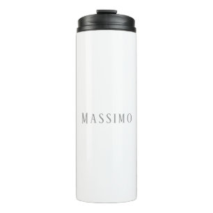 Minimalistische Elegante Klassieke Professionele E Thermosbeker