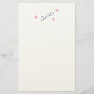 Minimalistische Elegante Klassieke Professionele N Briefpapier