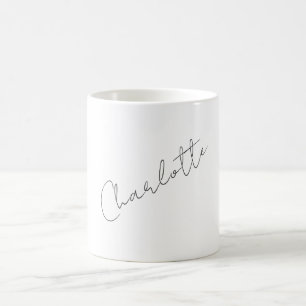 Minimalistische Elegante Klassieke Professionele N Koffiemok