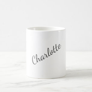 Minimalistische Elegante Klassieke Professionele N Koffiemok