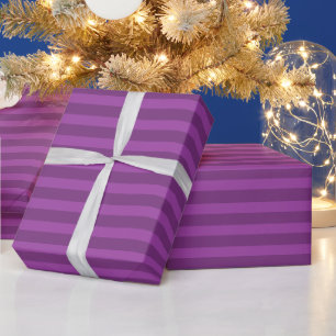 Minimalistische Elegante Rustieke Paarse Sjabloon  Cadeaupapier