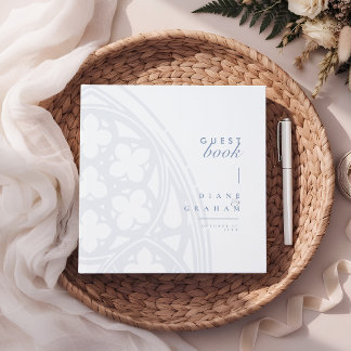 Minimalistische Elegante Vintage Gotische Klassiek Gastenboek