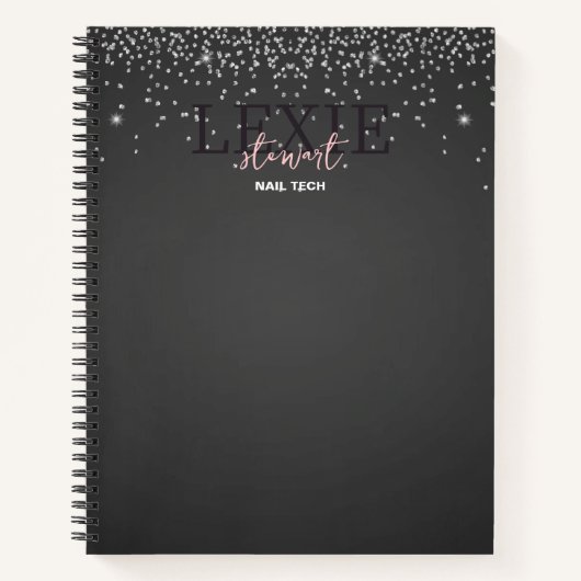 Minimalistische en Elegante Nail Tech Notitieboek (Voorkant)
