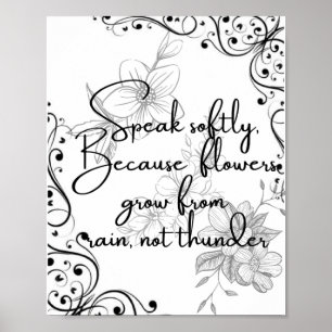 MINIMALISTISCHE EN INSPIRERENDE BOTANISCHE WANDKUN POSTER