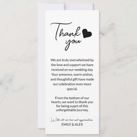 Minimalistische en moderne bruiloft (Voorkant)