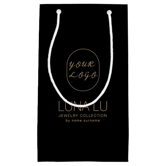 Minimalistische envelop Logo Verzending Papierzak Klein Cadeauzakje (Voorkant)