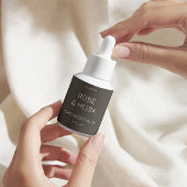 Minimalistische Etherische Olielabels/Druppelfles Rechthoekige Sticker