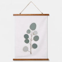 Minimalistische Eucalyptus Tak Minimalistische Sla