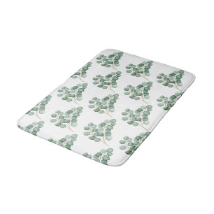 Minimalistische Eucalyptus Trouwfeest Badmat