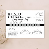 Minimalistische False Nails Sizing Kit Display Kaa