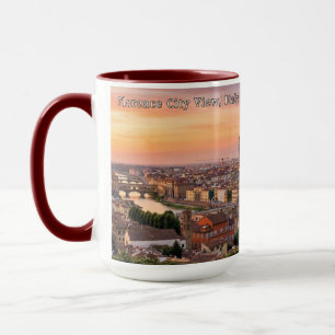 Minimalistische Florence Italië Esthetische Stadsg Mok