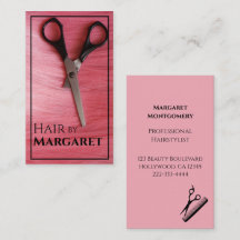 Minimalistische foto roze zwarte luxe kapsalon