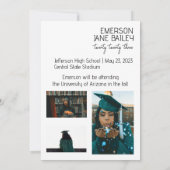 Minimalistische fotograafpartij kaart (Achterkant)